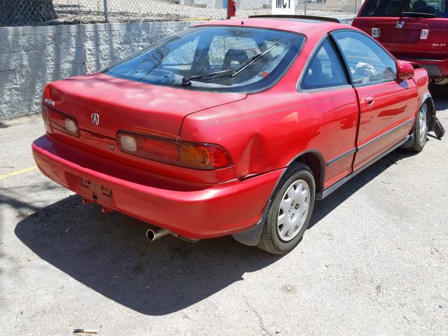 JH4DC4458RS046696 - 1994 ACURA INTEGRA LS RED photo 4