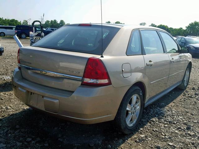 1G1ZT62815F320266 - 2005 CHEVROLET MALIBU MAX 金色 照片 4