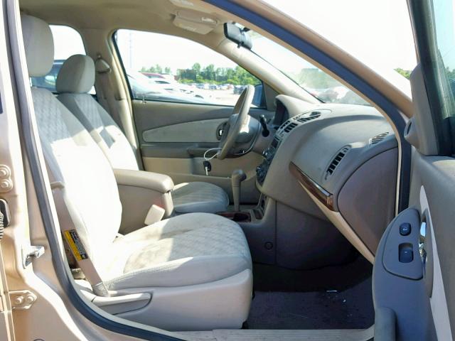 1G1ZT62815F320266 - 2005 CHEVROLET MALIBU MAX 金色 照片 5