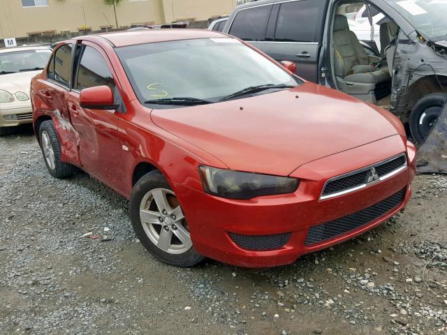 JA3AU26U48U036551 - 2008 MITSUBISHI LANCER ES RED photo 1