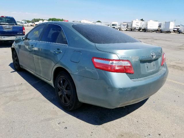 JTNBE46K873081831 - 2007 TOYOTA CAMRY NEW GREEN photo 3