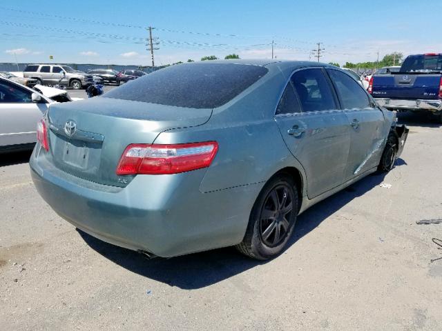 JTNBE46K873081831 - 2007 TOYOTA CAMRY NEW GREEN photo 4