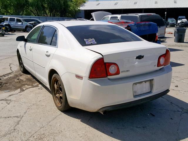 1G1ZH57B28F171967 - 2008 CHEVROLET MALIBU 1LT 白色 照片 3