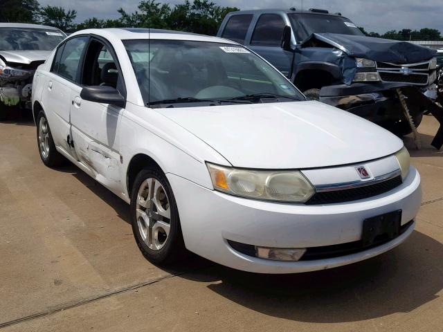 1G8AL52FX3Z151058 - 2003 SATURN ION LEVEL WHITE photo 1