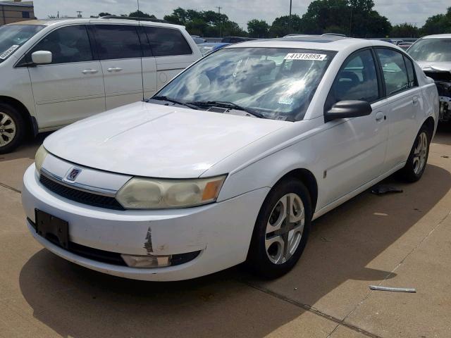 1G8AL52FX3Z151058 - 2003 SATURN ION LEVEL WHITE photo 2