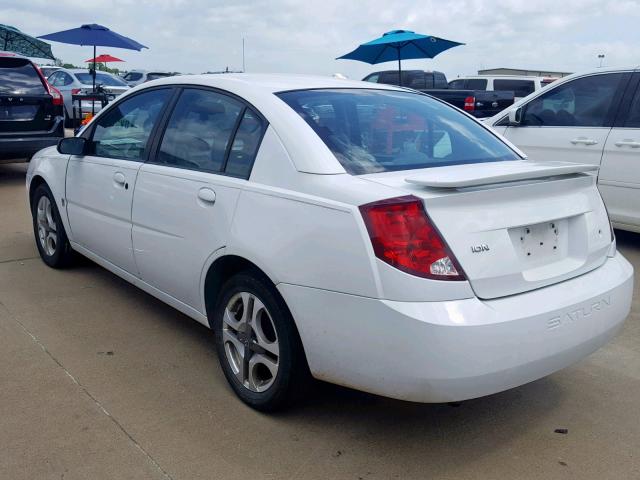 1G8AL52FX3Z151058 - 2003 SATURN ION LEVEL WHITE photo 3