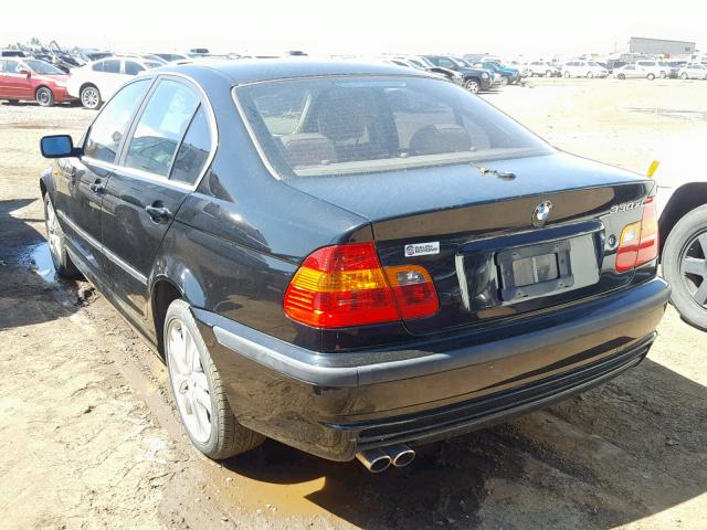 WBAEW53432PG19167 - 2002 BMW 330 XI BLACK photo 3