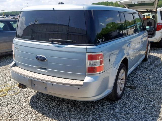 2FMDK51C09BA03974 - 2009 FORD FLEX SE BLUE photo 4