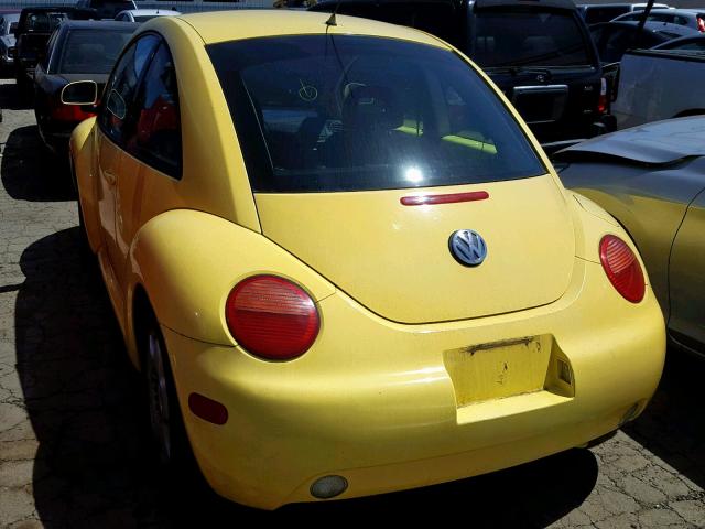 3VWCC21C9YM406552 - 2000 VOLKSWAGEN NEW BEETLE Sarı foto 3