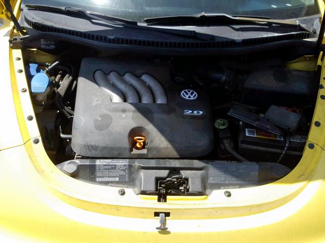 3VWCC21C9YM406552 - 2000 VOLKSWAGEN NEW BEETLE Sarı foto 7