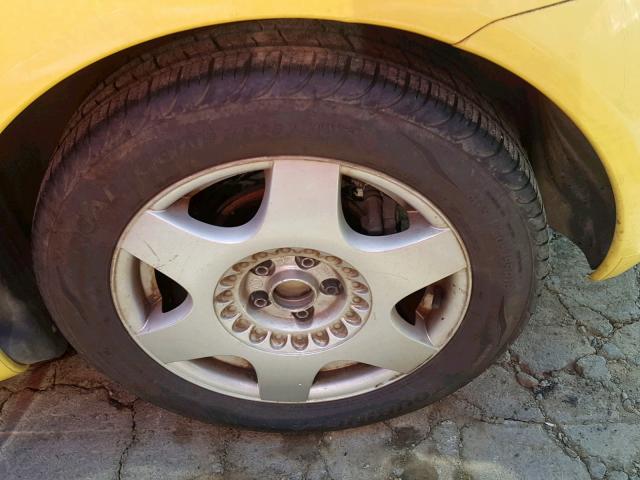 3VWCC21C9YM406552 - 2000 VOLKSWAGEN NEW BEETLE Sarı foto 9