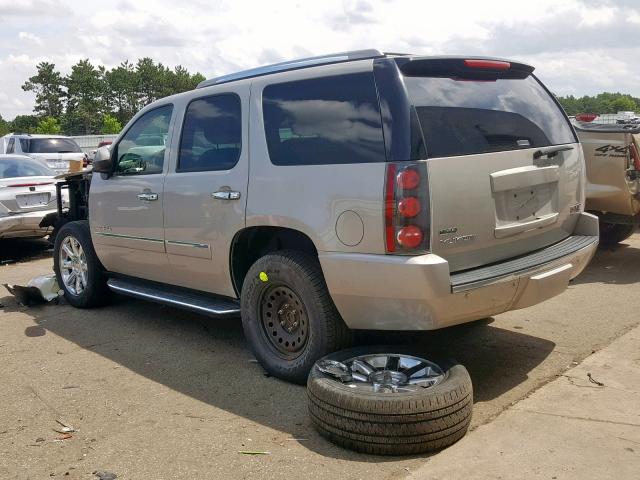 1GKFK03219R253231 - 2009 GMC YUKON DENA TAN photo 3