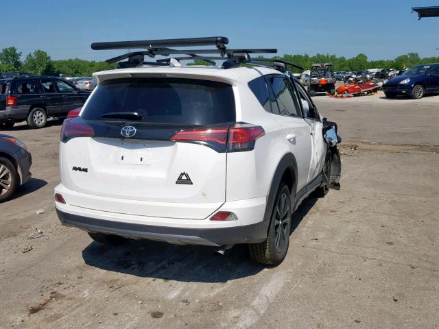 2T3RFREVXJW845708 - 2018 TOYOTA RAV4 ADVEN WHITE photo 4