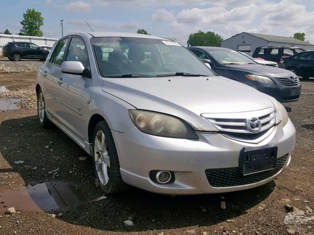 JM1BK143061518593 - 2006 MAZDA 3 HATCHBAC SILVER photo 1