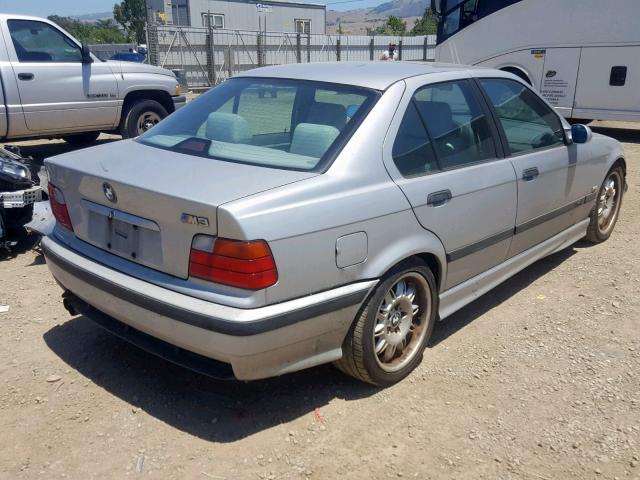 WBSCD0320WEE14014 - 1998 BMW M3 AUTOMAT SILVER photo 4