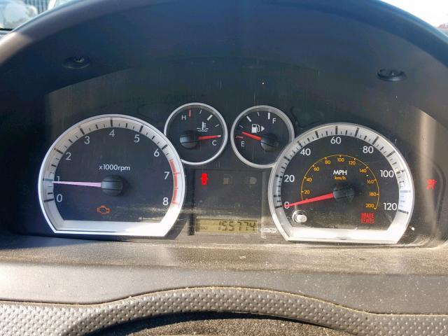 KL1TD56687B175371 - 2007 CHEVROLET AVEO BASE წითელი ფოტო 8