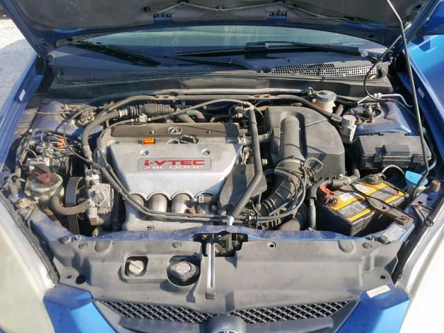 JH4DC53004S007718 - 2004 ACURA RSX TYPE-S BLUE photo 7