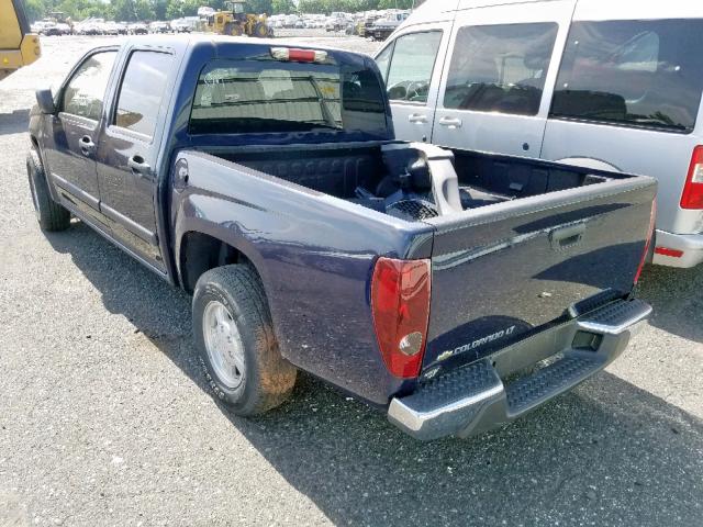 1GCCS339288207019 - 2008 CHEVROLET COLORADO L BLUE photo 3