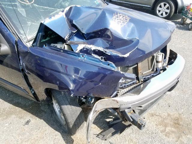 1GCCS339288207019 - 2008 CHEVROLET COLORADO L BLUE photo 9