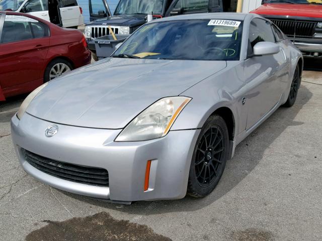 JN1AZ34E53T016637 - 2003 NISSAN 350Z COUPE SILVER photo 2