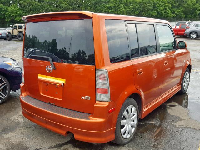 JTLKT324340159414 - 2004 TOYOTA SCION XB 橙色 照片 4