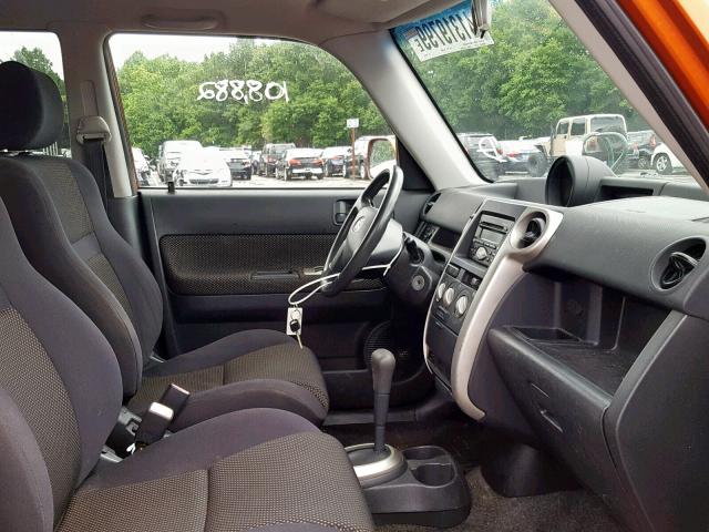 JTLKT324340159414 - 2004 TOYOTA SCION XB 橙色 照片 5