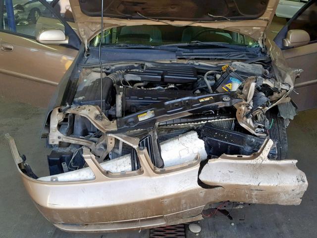 KL5JD52Z44K954560 - 2004 SUZUKI FORENZA S TAN photo 7