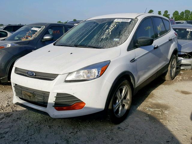 1FMCU0F75GUA66242 - 2016 FORD ESCAPE S WHITE photo 2