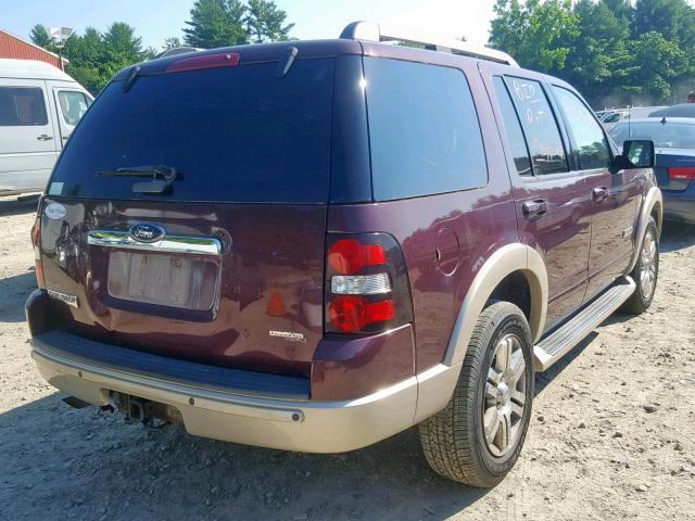 1FMEU74846UB56218 - 2006 FORD EXPLORER E MAROON photo 3