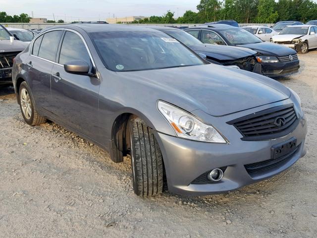 JN1CV6AR9DM355331 - 2013 INFINITI G37 GRAY photo 1