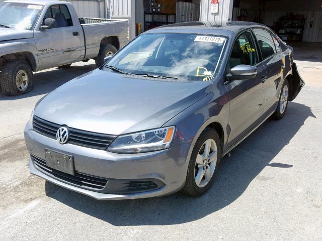 3VW3L7AJ5CM456692 - 2012 VOLKSWAGEN JETTA TDI SILVER photo 2