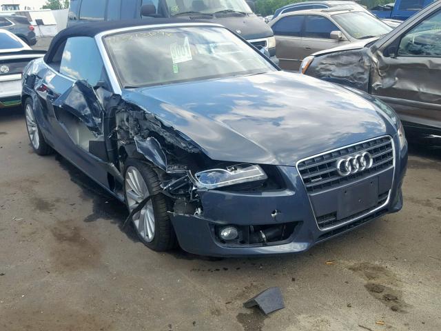 WAULFAFH6BN013059 - 2011 AUDI A5 PREMIUM GRAY photo 1