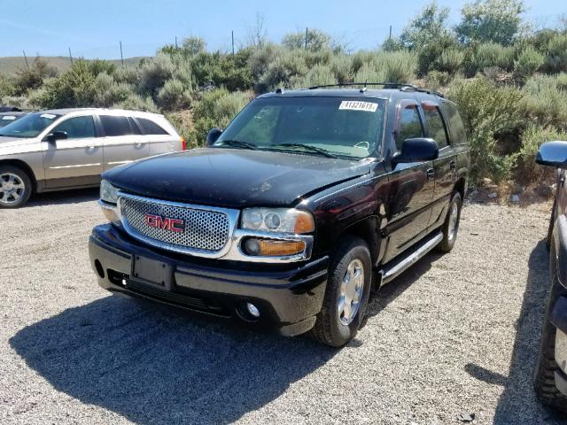 1GKEK63U45J141791 - 2005 GMC YUKON DENA BLACK photo 2