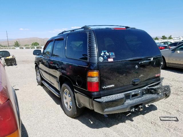 1GKEK63U45J141791 - 2005 GMC YUKON DENA BLACK photo 3