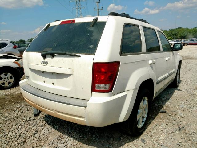 1J8GR48K17C506732 - 2007 JEEP GRAND CHER WHITE photo 4