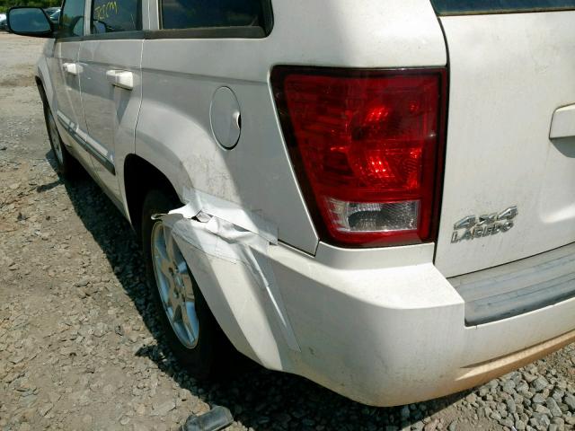 1J8GR48K17C506732 - 2007 JEEP GRAND CHER WHITE photo 9