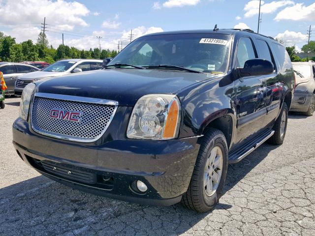 1GKFK16367R419721 - 2007 GMC YUKON XL K BLACK photo 2