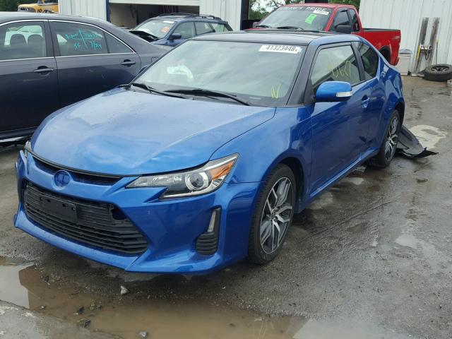 JTKJF5C78FJ011669 - 2015 TOYOTA SCION TC ლურჯი ფოტო 2