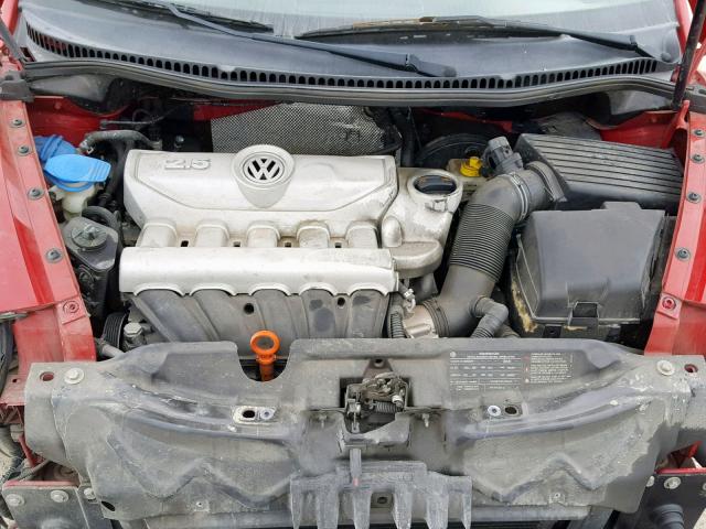 3VWRG3AL3AM009316 - 2010 VOLKSWAGEN NEW BEETLE წითელი ფოტო 7