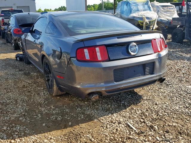 1ZVBP8CF6E5288519 - 2014 FORD MUSTANG GT CHARCOAL photo 3