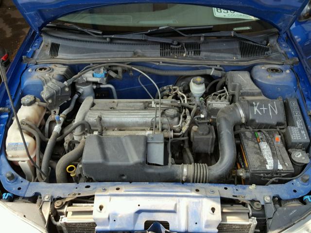 1G1JF12F847367812 - 2004 CHEVROLET CAVALIER L BLUE photo 7