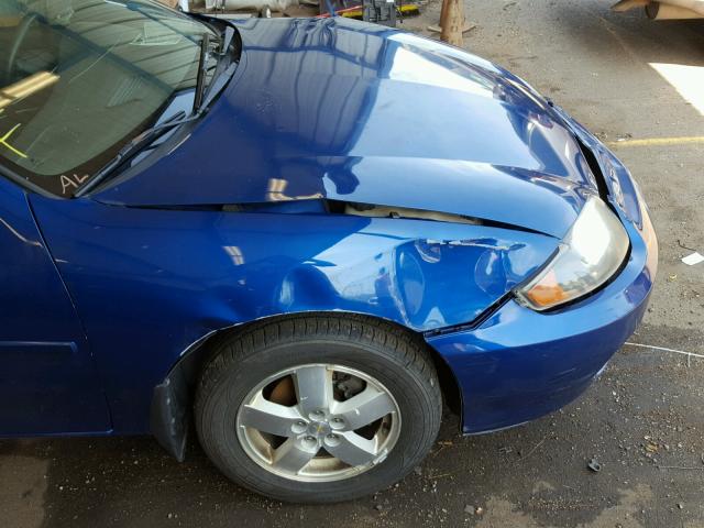 1G1JF12F847367812 - 2004 CHEVROLET CAVALIER L BLUE photo 9