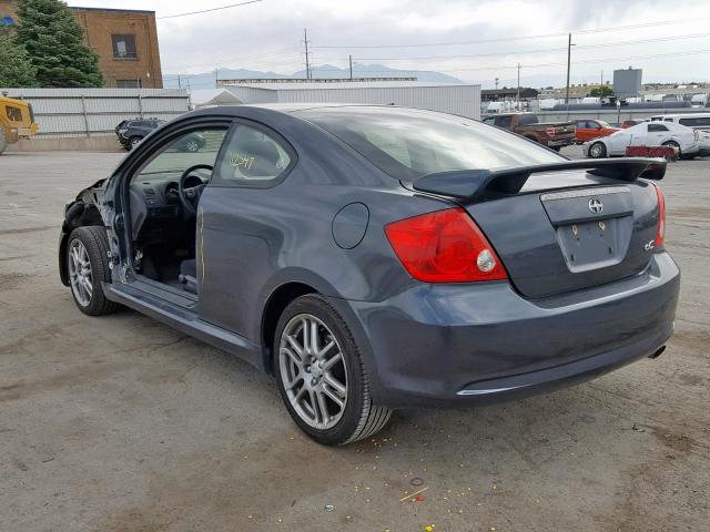 JTKDE177660097458 - 2006 TOYOTA SCION TC გრაფიტი ფოტო 3