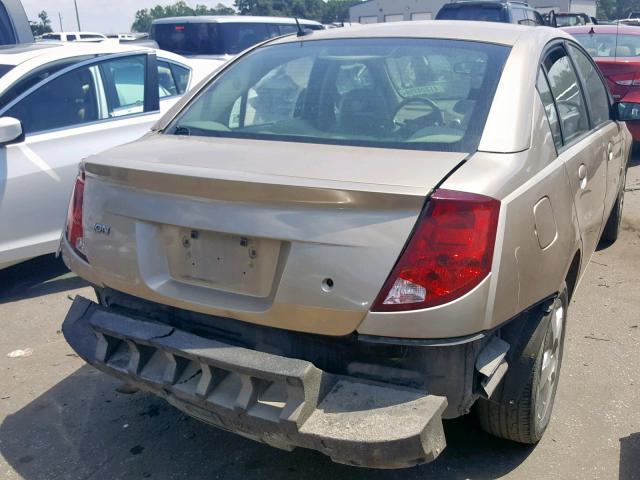 1G8AZ55F07Z108266 - 2007 SATURN ION LEVEL GOLD photo 4