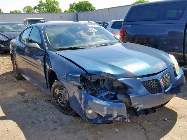 2G2WP552261286349 - 2006 PONTIAC GRAND PRIX BLUE photo 1