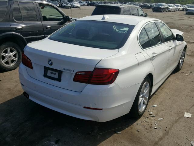 WBAXH5C52CDW10598 - 2012 BMW 528 XI WHITE photo 4