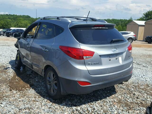 KM8JUCAGXFU986592 - 2015 HYUNDAI TUCSON LIM GRAY photo 3