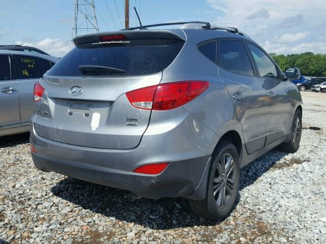 KM8JUCAGXFU986592 - 2015 HYUNDAI TUCSON LIM GRAY photo 4