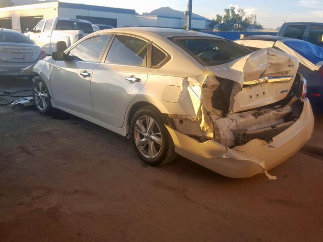 1N4AL3AP7DN410091 - 2013 NISSAN ALTIMA 2.5 WHITE photo 3