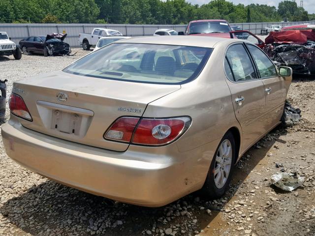 JTHBF30G420075064 - 2002 LEXUS ES300 GOLD photo 4